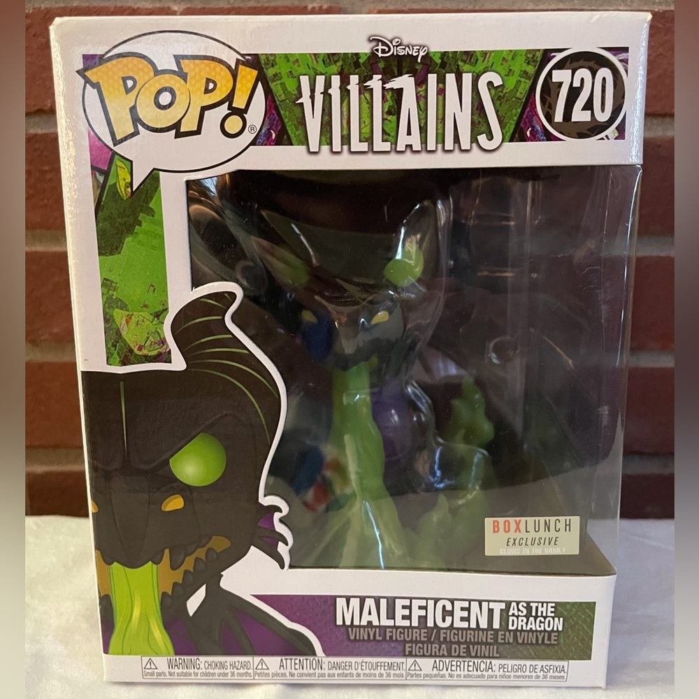 Funko Pop! Maleficent Dragon Glows in the Dark #720